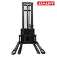 2000 kg/ 3.5 metros Apilador Full Eléctrico Hombre Caminando Base Ancha Marca XIN LIFT