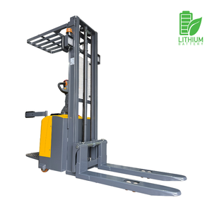 LITIO 1500 Kgs / 3.5 metros Apilador Rher Full Eléctrico Hombre a Bordo Base Angosta