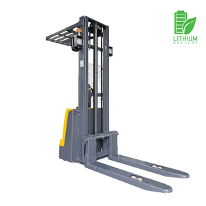 LITIO 1500 kilos / 3.5 metros Apilador Full Eléctrico Marca RHER Base Angosta
