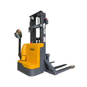 1500 kilos / 3.5 metros Apilador Compacto Full Eléctrico Base Ancha Marca RHER