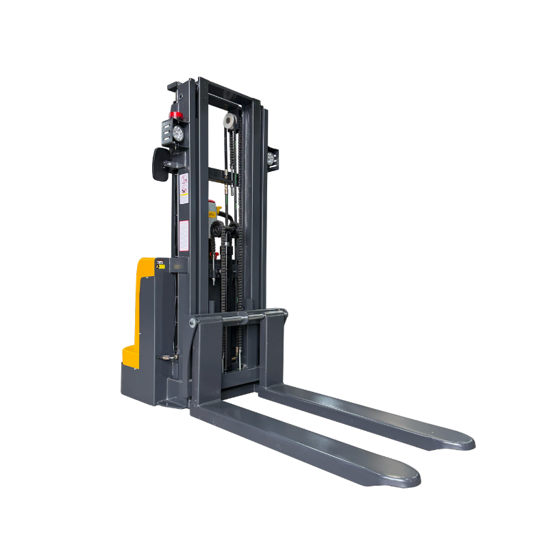 1500 kilos / 3.5 metros Apilador Compacto Full Eléctrico Base Angosta Marca RHER